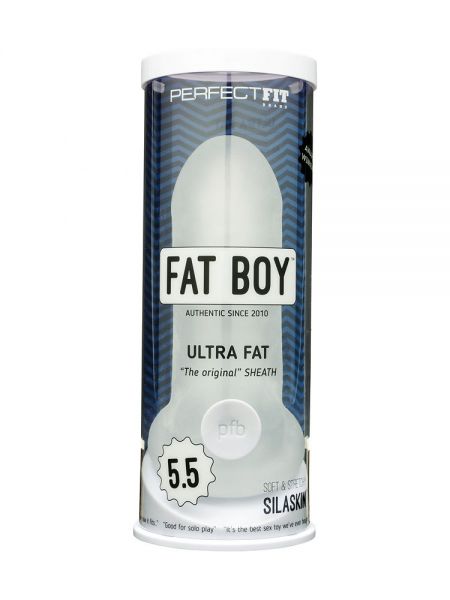 Perfect Fit Fat Boy Ultra Fat 5.5: Penishülle, transparent