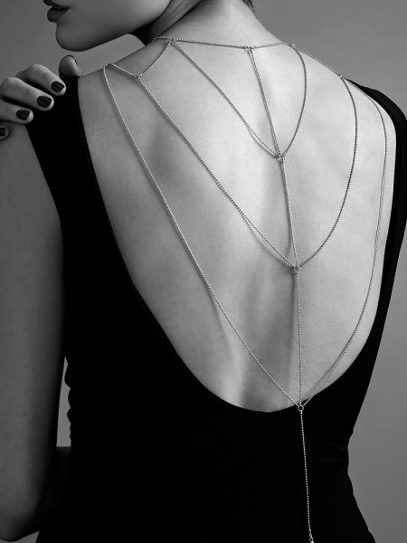 Bijoux Indiscrets The Magnifique: Körperkette, silber