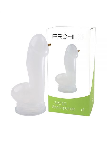 Fröhle: SP010 Realistischer Peniszylinder, transparent