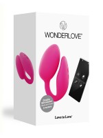 Love to Love Wonderlove: Vibroei mit Klitorisstimulator, pink