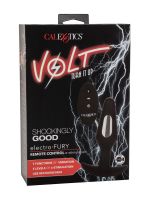 Volt Electro Fury: Electro-Analplug mit Fernbedienung, schwarz