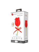 Pretty Love Rose Lover: Klitorisstimulator, rot/gold