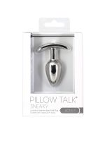 Pillow Talk Sneaky: Edelstahl-Analplug mit Swarovski Kristall