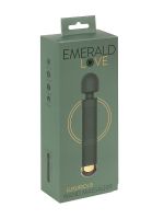 Emerald Love: Luxuriöser Wand-Massagestab, grün