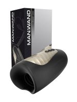 ManWand Pump One: Masturbator, schwarz/silber