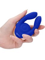 Elegance Fancy: Klitoris-Vibrator, blau