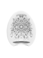 Tenga Egg Snow Crystal: Einmal-Masturbator, weiß