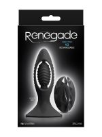 Renegade V2 Buttplug: Vibro-Analplug, schwarz