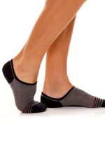 Unico: Ceniza Sneaker-Socken