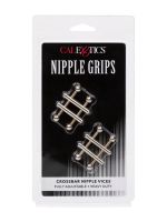 Crossbar Nipple Vices: Nippelklemmen, silber