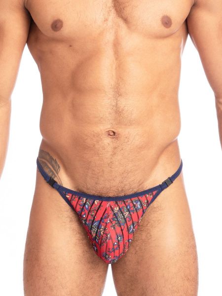 L'Homme Fiori Reale: Stripstring, rot