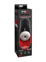 PDX Elite Fap-O-Matic Pro: Masturbator, schwarz/rot/weiß
