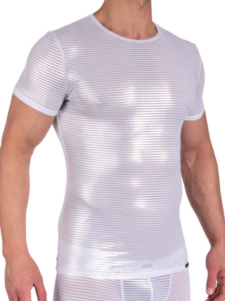 MANSTORE M2375: Casual T-Shirt, silver
