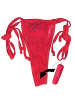 Screaming O Panty Vibe: Vibro-Slip mit Fernbedienung, rot