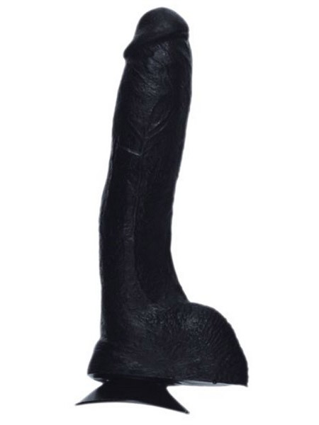 Dong With Balls Ultimate 9&quot;: Dildo, schwarz