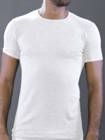 MORETTA Felpa Light: Casual T-Shirt, weiß