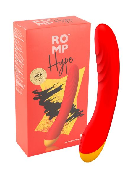 ROMP Hype: Vibrator, rot/gelb