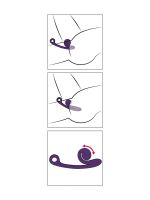 Snail Vibe Curve: Spezialvibrator, lila