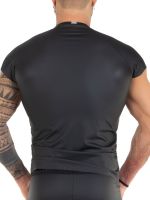 Eros Veneziani Giacomo: T-Shirt, schwarz