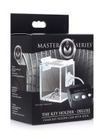 Master Series Key Holder Deluxe Clear Case with Lock: Schlüsselsafe mit Schloss, transparent