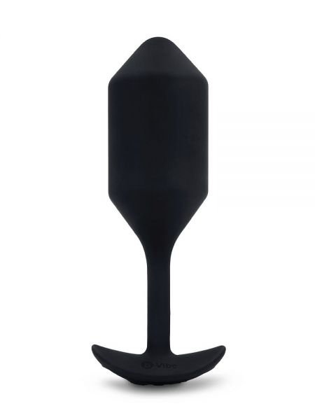 B-Vibe Vibrating Snug Plug XL: Vibro-Analplug, schwarz