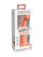 Dillio Platinum Secret Explorer: Dildo 6'', orange