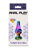 Anal Play Twilight Bum Bijou: Analplug, rainbow