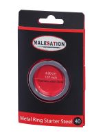 Malesation Metal Ring Starter: Edelstahl-Penis-/Hodenring