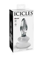 Icicles No.91: Glas-Plug, transparent