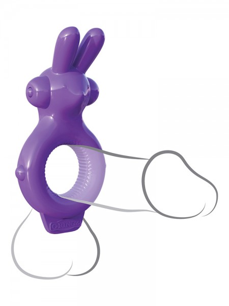C-Ringz Ultimate Rabbit Ring: Vibro-Penisring, lila