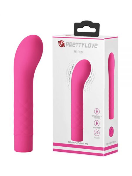 Pretty Love Atlas: Mini G-Punkt-Vibrator, dunkles rosé