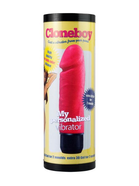 Cloneboy Vibrator: Penis-Abdruck-Set mit Vibrator, pink