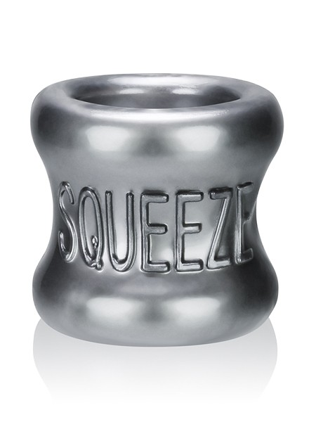 Squeeze Ballstretcher: Hodenstretcher, silber