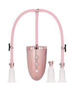 Pumped Automatic Recharchable Clitoral & Nipple large: Klitoris- und Nippelpumpe, pink