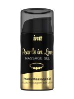 intt Pearls in Love Massage Kit: Intim-Massagegel mit Perlenhalskette (15 ml)