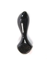 Laid B.1: Granit-Analplug, schwarz