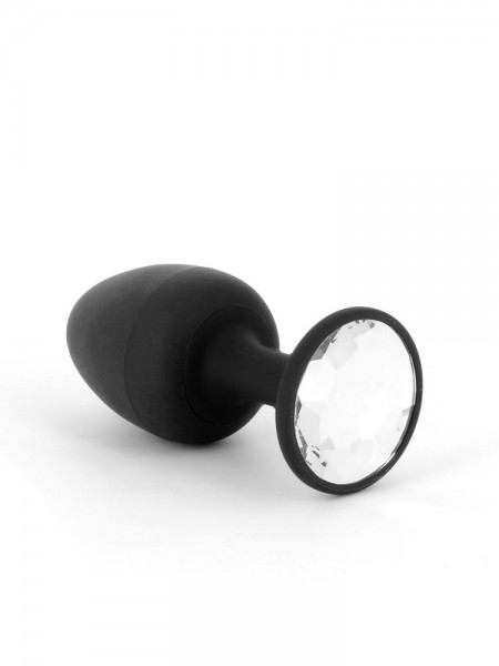 Dorcel Geisha Plug Diamond XL: Analplug, schwarz/transparent