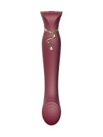 Zalo Queen: G-Punkt-/Pulse-Wave-Vibrator, rot