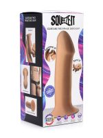 Squeeze-It Squeezable Thick Phallic: Dildo, haut
