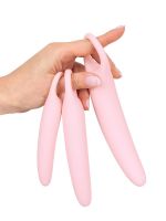 Sweet Smile Vaginal Trainers: 3er Set Fingerdildos, rosa