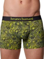 Bruno Banani Indo Elephant: Boxershort 2er Pack, lime/nachtblau print//nachtblau