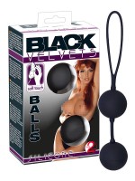 Black Velvets Balls: Liebeskugeln, schwarz
