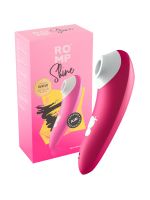 ROMP Shine: Klitorisstimulator, pink/weiß