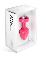 Diogol Buttplug Anni Round: Analplug (25mm), pink/pink