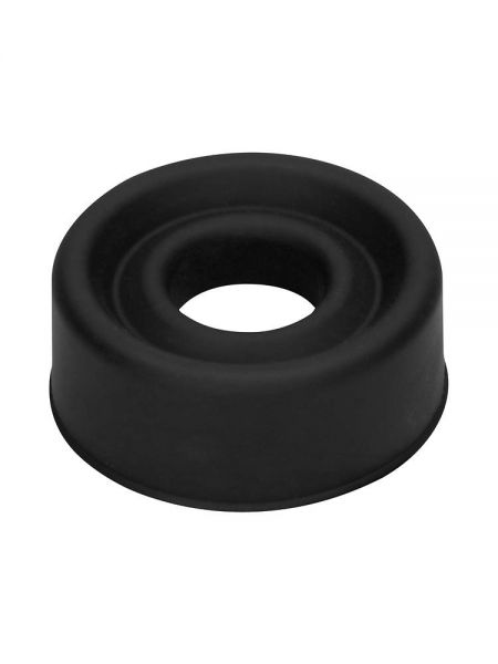 Pumped Silicone Pump Sleeve L: Penispumpen-Manschette, schwarz