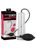 Mister Boner Fantastic Power Pump: Penispumpe, schwarz/transparent