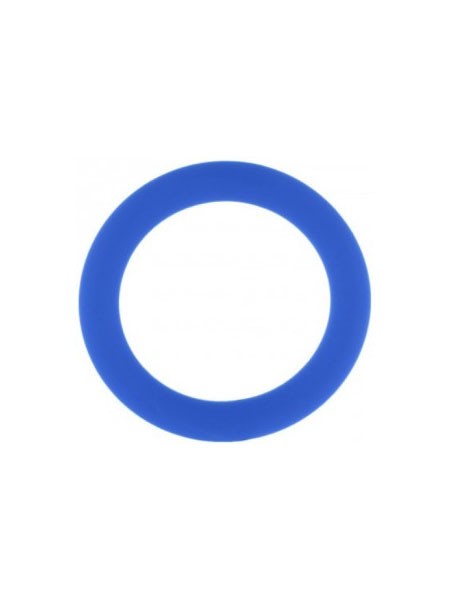 Phallus-Fessel M: Penisring, blau