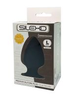 Silexd Premium Silicone Plug L: Analplug 5“, schwarz