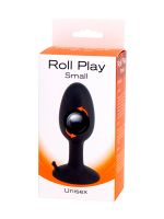 Roll Play: Analplug, schwarz