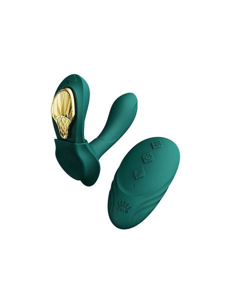 Zalo Aya: Panty-Vibrator mit Fernbedienung, grün